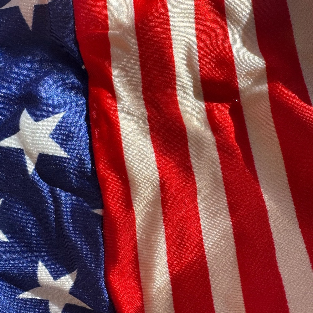 American Apparel Swimsuit One Piece - American flag! - Picture 3 of 5